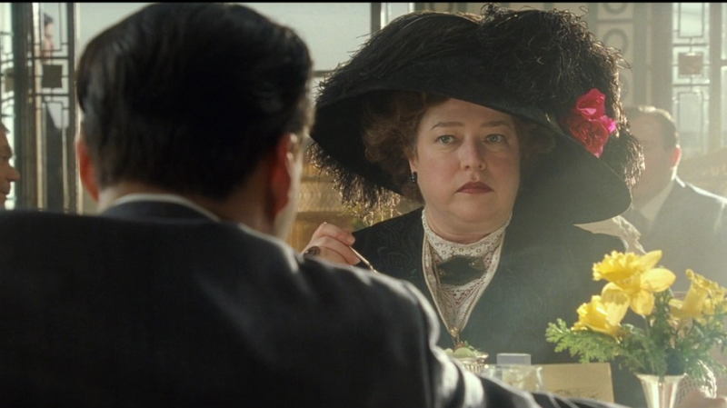 Illustration for article titled Kathy Bates in Titanic as the Unsinkable Molly Brown Is My Plus-Size Style Icon